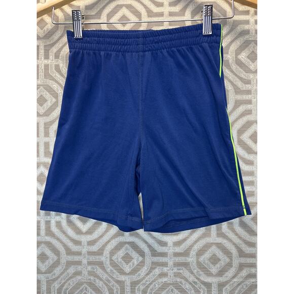 Gap Boys Pajama Set Size 8 Orange Graphic shark Top with Blue Shorts Sleepwear - Picture 5 of 9